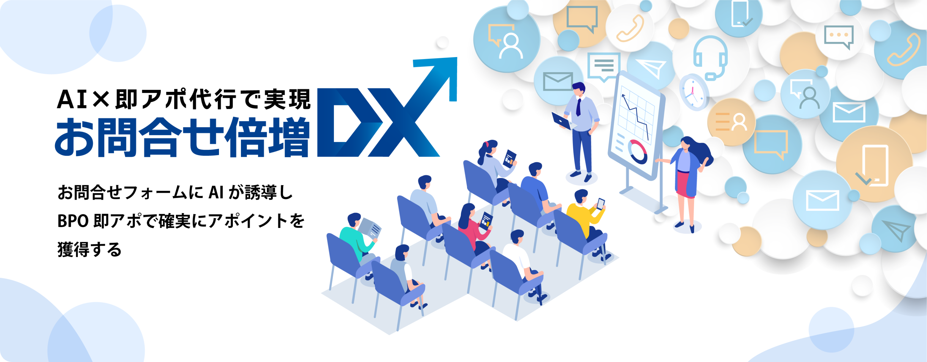 お問合せ倍増DX